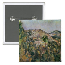 View of the Domaine Saint-Joseph, late 1880s Button