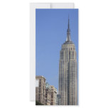 View of the Empire State Building Rack Card Design