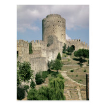 View of the Fortress, started in 1452 postcards