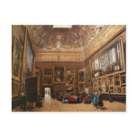 View of the Grand Salon Carré in the Louvre Postcards