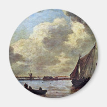 View Of The Haarlemmermeer, The Haarlemermeer By J Fridge Magnets