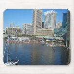 View Of The Inner Harbour Area At Baltimore, Md. Mouse Pads