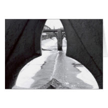 View of the Los Angeles River card 