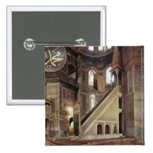 View of the minbar, 6th century pinback buttons
