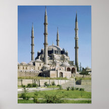 View of the mosque, Ottoman, built c.1569-75 Print
