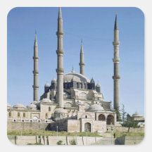 View of the mosque, Ottoman, built c.1569-75 Sticker