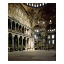 View of the nave posters