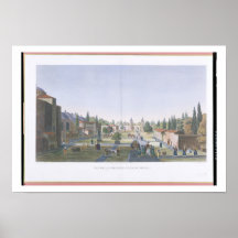 View of the Outer Courtyard of the Seraglio, Topka Posters