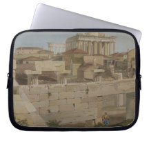 View of the Parthenon from the Propylaea, plate 7 Computer Sleeve