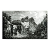View of the Passaic River Waterfall, New Jersey posters