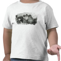 View of the Passaic River Waterfall, New Jersey t-shirts