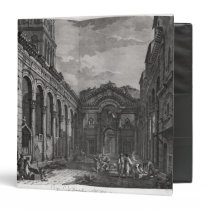 View of the peristyle of the palace of binders