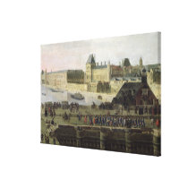 View of the Pont-Neuf and the River Seine canvas prints