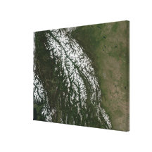 View of the Rocky Mountains Gallery Wrapped Canvas