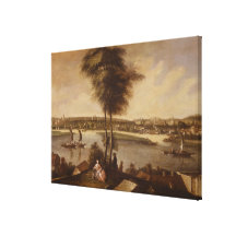View of the Sanssouci park from Brauhausberg Canvas Prints