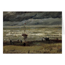 View of the Sea at Scheveningen Card