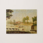 View of the Shepperton on the River Thames, after Puzzles