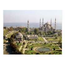 View of the Sultan Ahmet Camii  built 1609-16 postcards