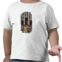 View of the Sunken Plaza t-shirts