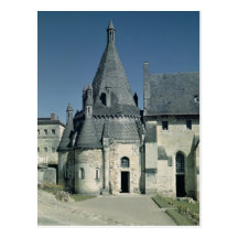 View of the Tour d'Evrault Post Cards