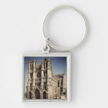 View of the West Facade, c.1220-70 Keychains