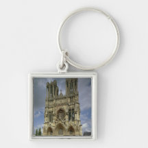 View of the west facade key chains