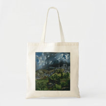 View of Toledo, El Greco Canvas Bag