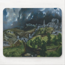 View of Toledo Mouse Pads
