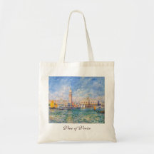 View of Venice by Renoir Canvas Bag