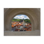 View On Cesky Krumlov Town From The Castle Post Card