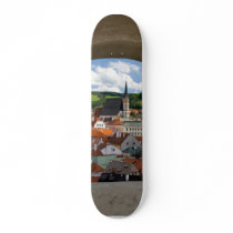 View On Cesky Krumlov Town From The Castle Skateboards