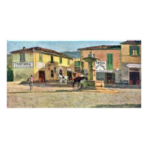 View The Piazzetta "Of Settignano" By Signorini Te Personalized Photo Card