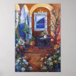 "View Through the Arches"  Watercolor Print