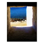View to the Sea - Mykonos, Greece Postcard