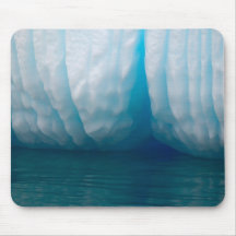 Viewing icebergs in blue in the Errera Channel Mouse Pad