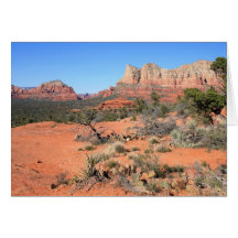 Views from Bell Rock Greeting Cards