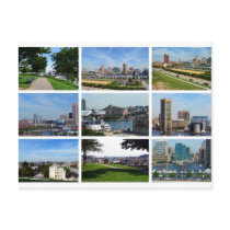 Views of Baltimore Postcard