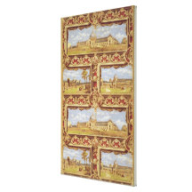 Views of the International Exhibition, 1862, Wallp Stretched Canvas Print