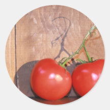 Vigne mûrie adhésifs ronds