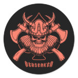 Viking Berserker Stickers