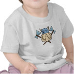 Viking Cross Axes Baby Tee t-shirts