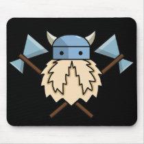 Viking Cross Axes Mouse Pad