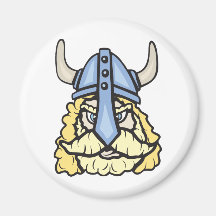 Viking!  Customizable! Refrigerator Magnet