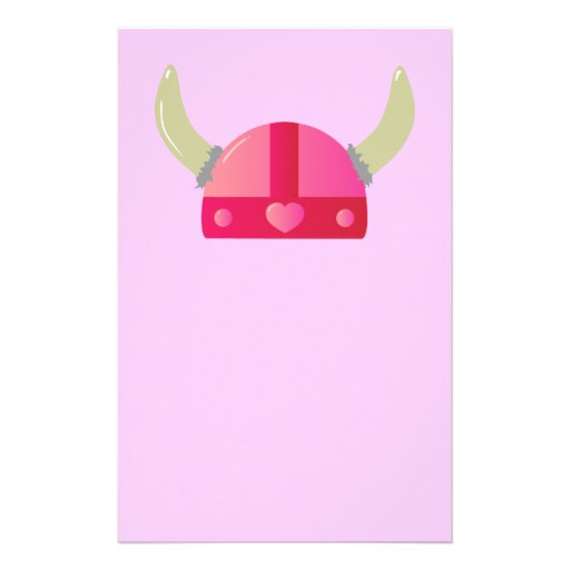 Viking Love Helmet Customized Stationery