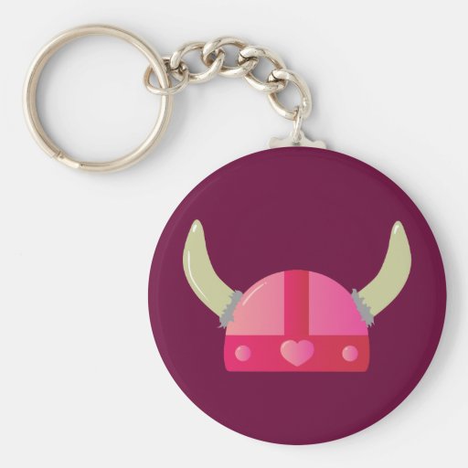 Viking Love Helmet Key Chains