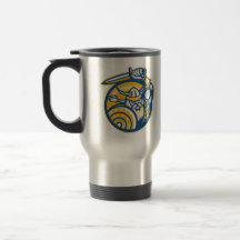 Viking Norse Warrior With Sword And Shield Coffee Mug