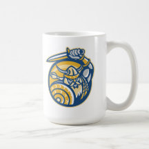 Viking Norse Warrior With Sword And Shield Mug