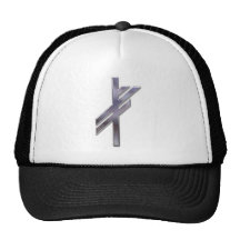 Viking Rune-luck-silver Hats