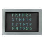 Viking Runes Belt Buckle