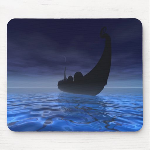VIKING  SHIP  MOUSEPAD